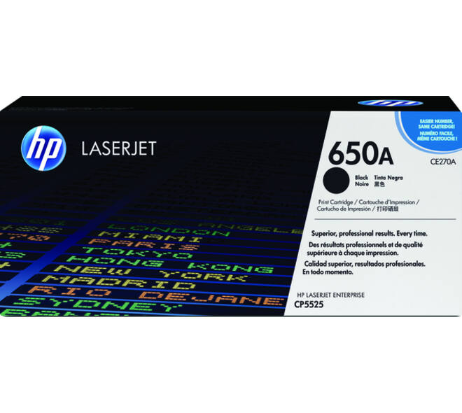 Tonercartridge HP CE270A 650A zwart