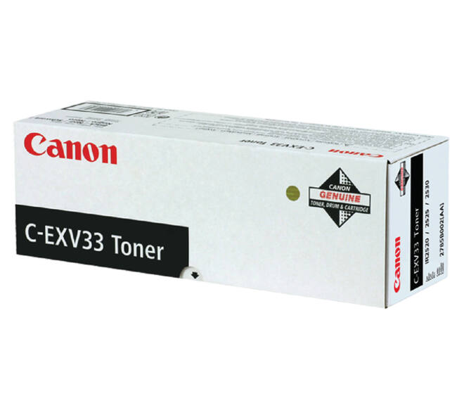Tonercartridge Canon C-EXV 33 zwart