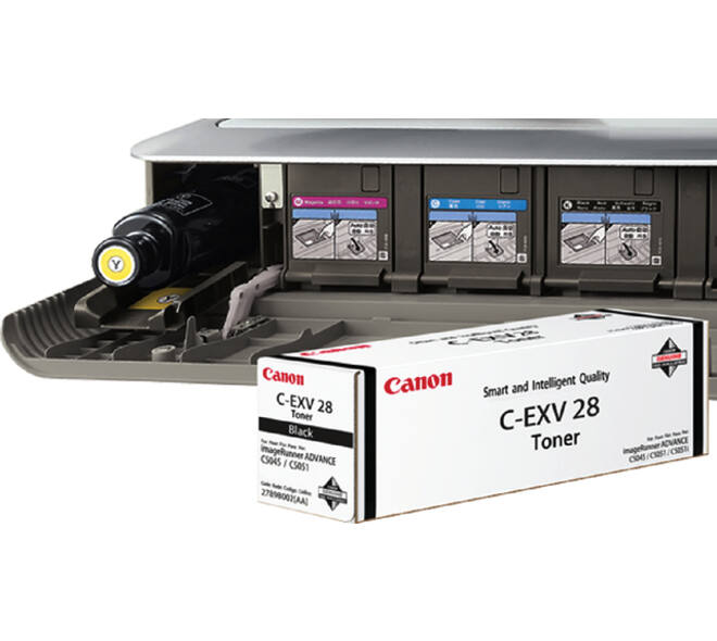 Tonercartridge Canon C-EXV 28 zwart