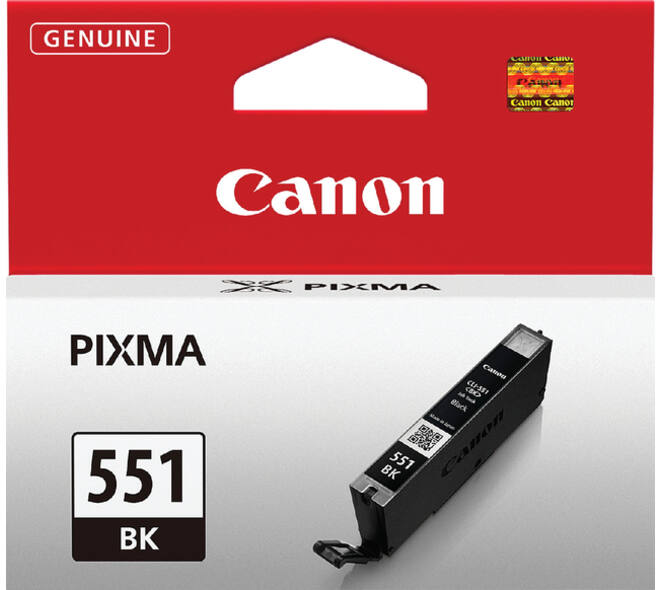 Inktcartridge Canon CLI-551 zwart