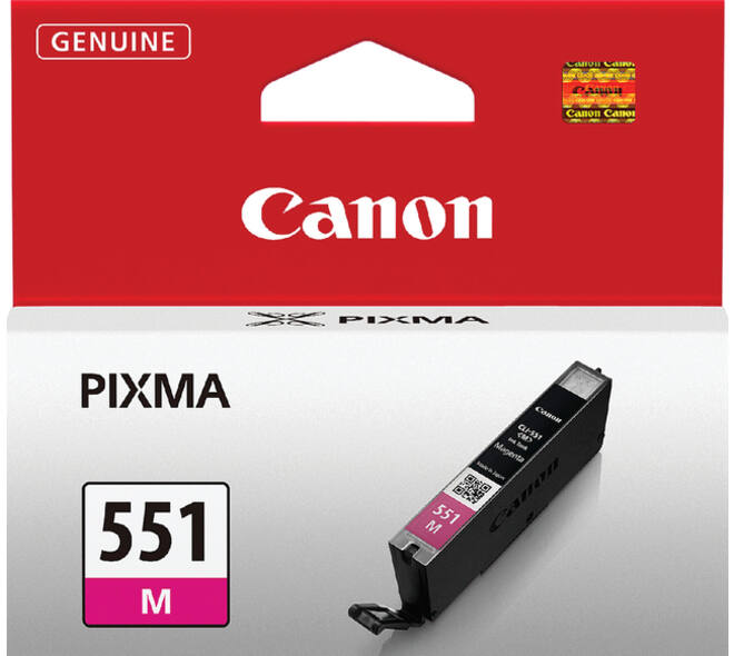 Inktcartridge Canon CLI-551 rood