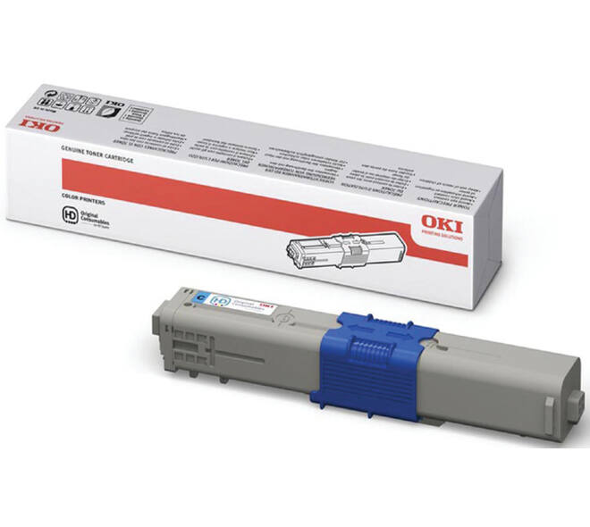 Toner Oki 44469706 blauw