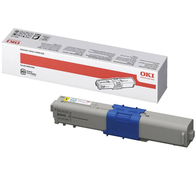 Toner Oki 44469704 geel