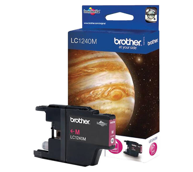 Inktcartridge Brother LC-1240M rood