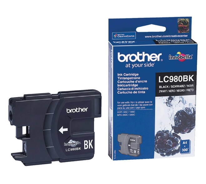 Inktcartridge Brother LC-980BK zwart