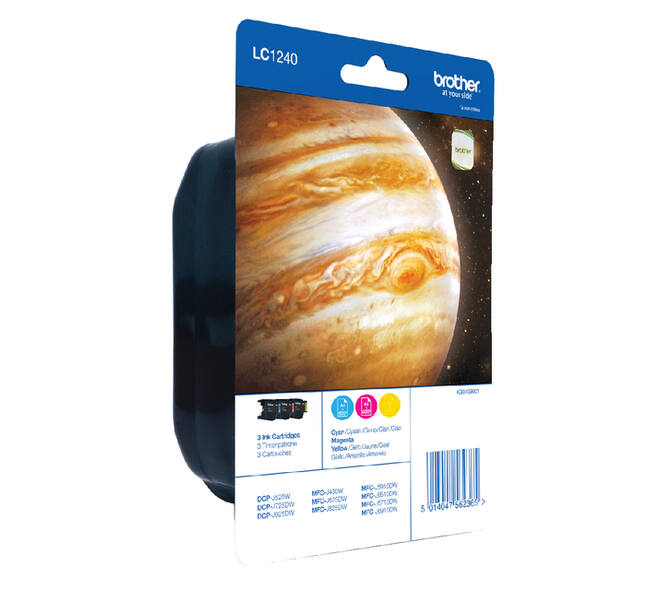 Inktcartridge Brother LC-1240RBWBP 3 kleuren