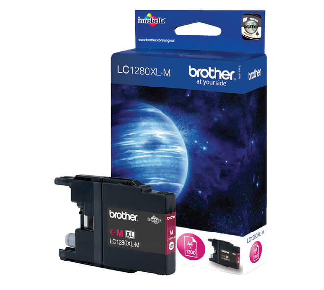 Inktcartridge Brother LC-1280XLM rood