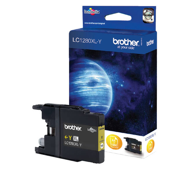 Inktcartridge Brother LC-1280XLY geel