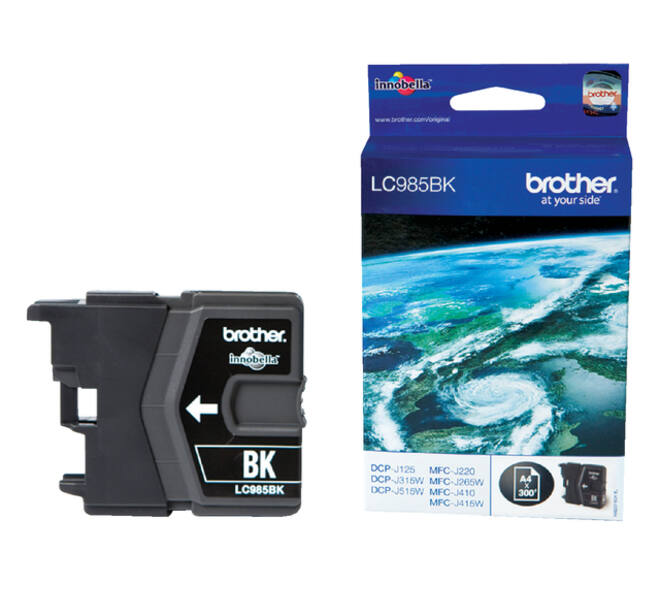 Inktcartridge Brother LC-985BK zwart