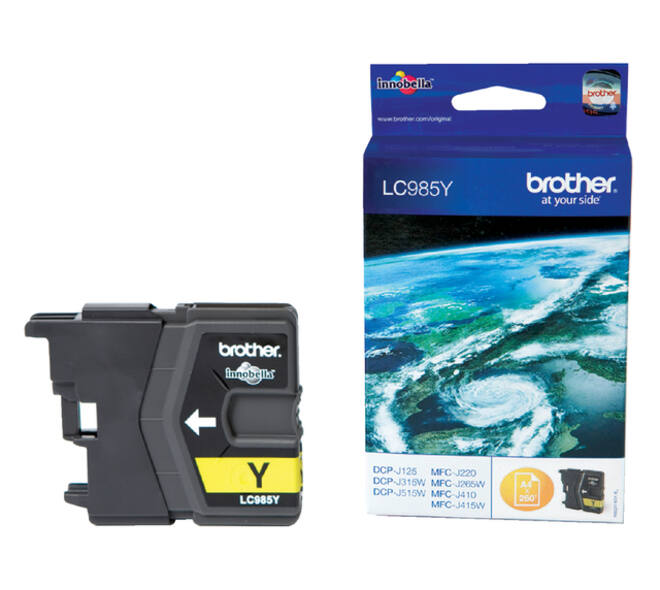 Inktcartridge Brother LC-985Y geel