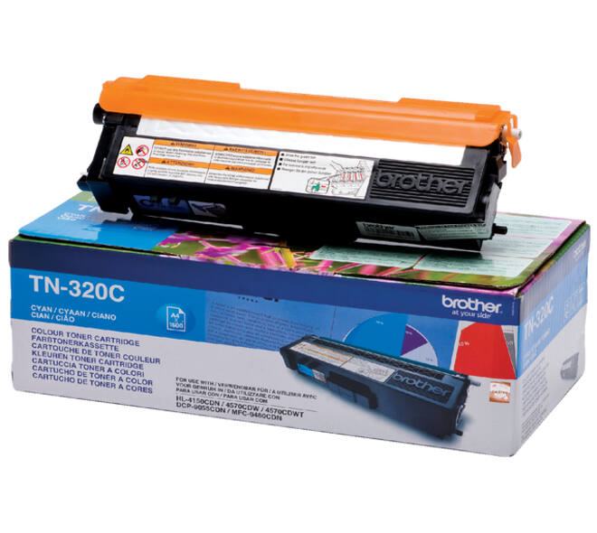 Toner Brother TN-320C blauw