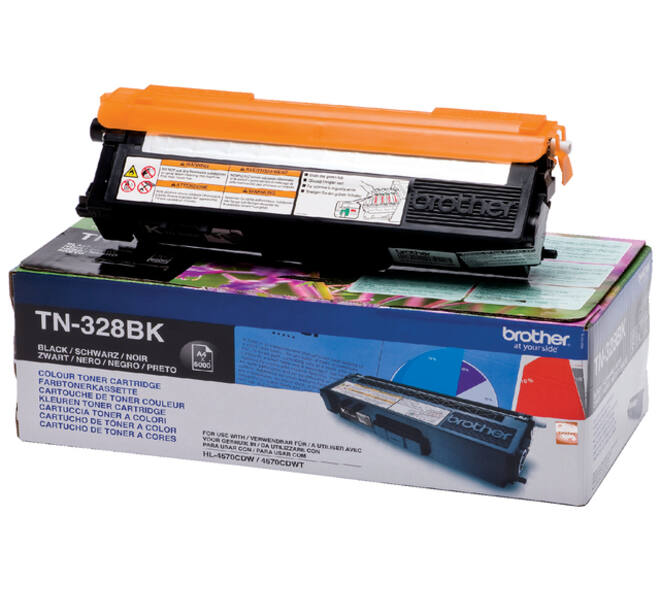 Toner Brother TN-328BK zwart
