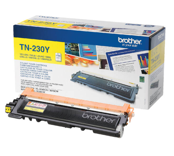Toner Brother TN-230Y geel