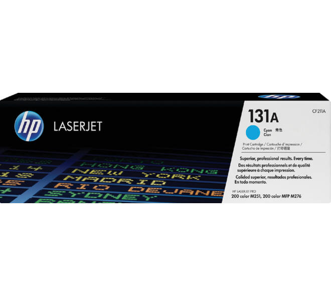Tonercartridge HP CF211A 131A blauw