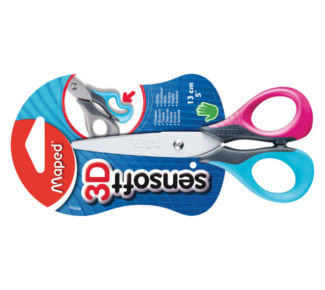 Schaar Maped Sensoft 16cm assorti