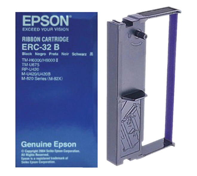 Lint Epson S015371 voor ERC-32B nylon zwart