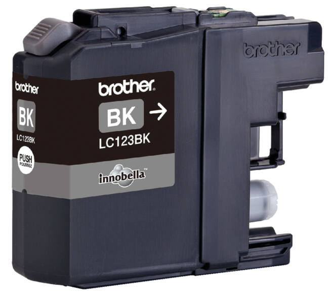 Inktcartridge Brother LC-123BK zwart