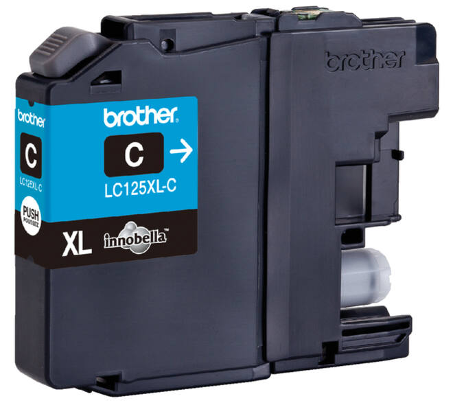 Inktcartridge Brother LC-125XLC blauw