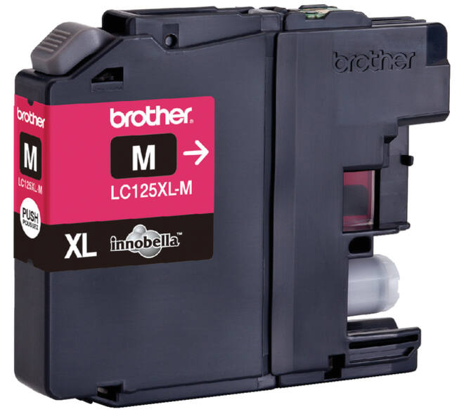 Inktcartridge Brother LC-125XLM rood
