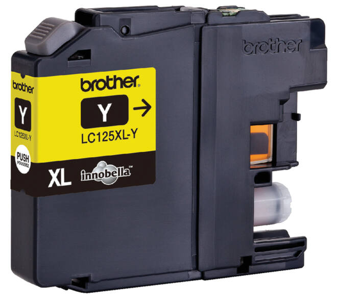 Inktcartridge Brother LC-125XLY geel