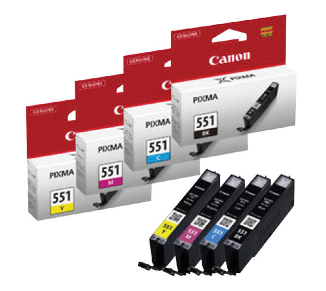 Inktcartridge Canon CLI-551 rood