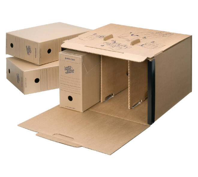 Gemeentearchiefdoos Loeff's Jumbo Box 3007 370x255x115mm