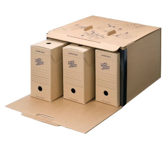 Gemeentearchiefdoos Loeff's Jumbo Box 3007 370x255x115mm