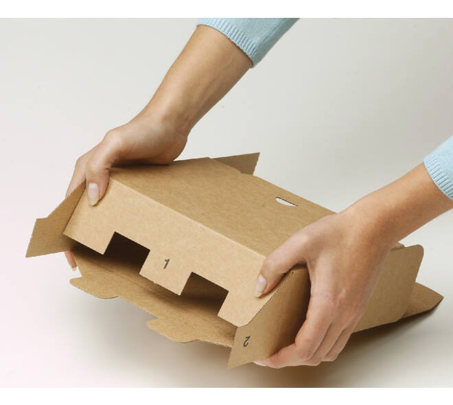 Archiefdoos Loeff Quick Box 3000 A4 335x240x80mm