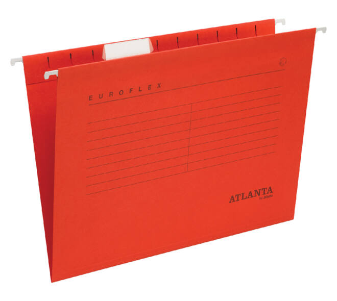 Hangmap Djois Euroflex recycled A4 V-bodem rood