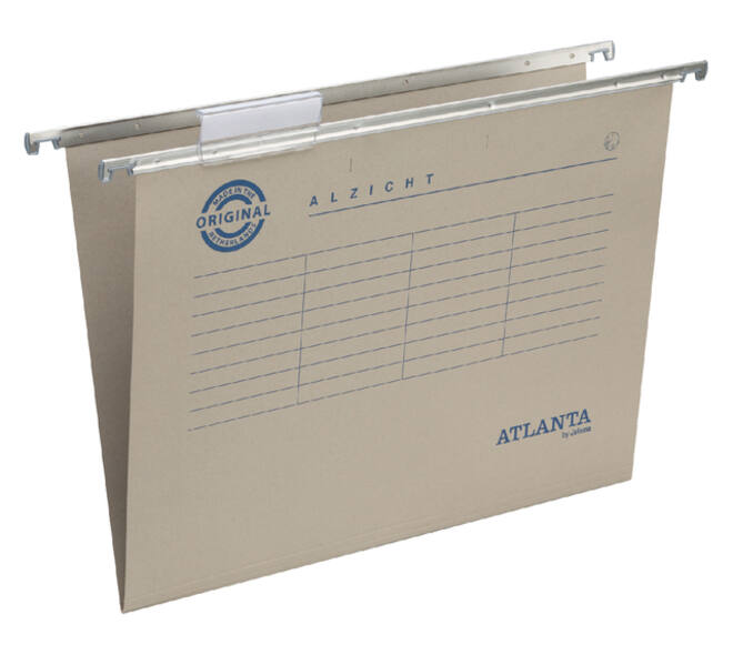 Hangmap Djois Alzicht frontaal A4  recycled V-bodem 312x235mm grijs