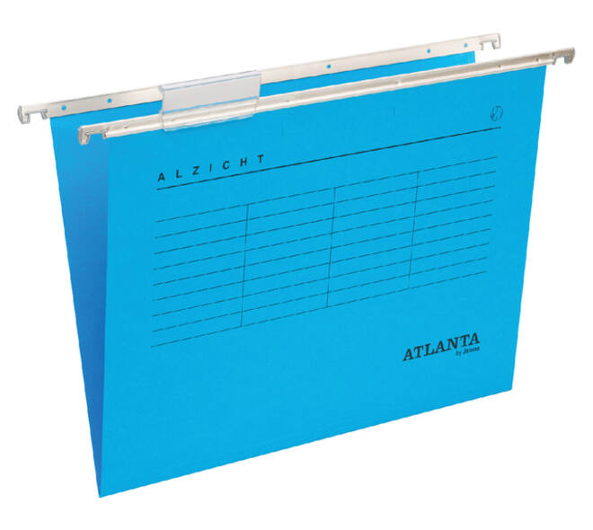 Hangmap Djois Alzicht A4 frontaal recycled V-bodem blauw