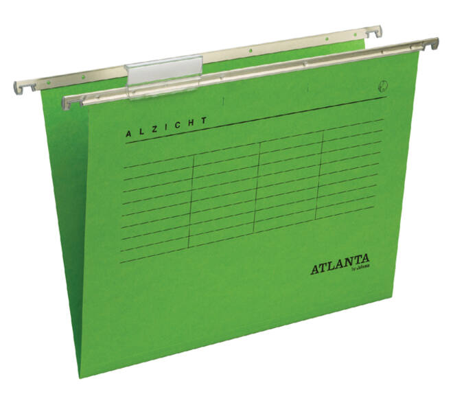 Hangmap Djois Alzicht folio frontaal recycled V-bodem groen