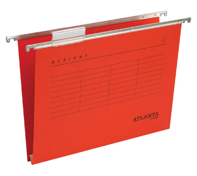 Hangmap Djois Alzicht A4 frontaal recycled U-bodem rood