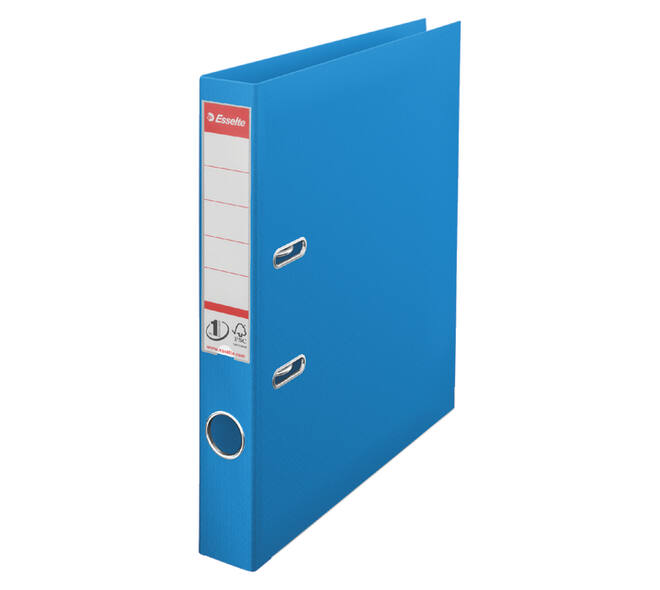 Ordner Esselte No.1 Power VIVIDA 50mm 30% gerecycled PP folie blauw