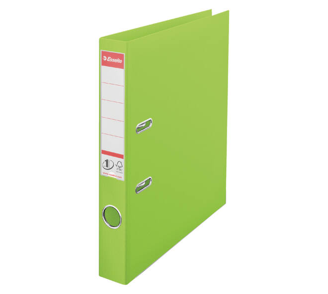 Ordner Esselte No.1 Power VIVIDA 50mm 30% gerecycled PP folie groen