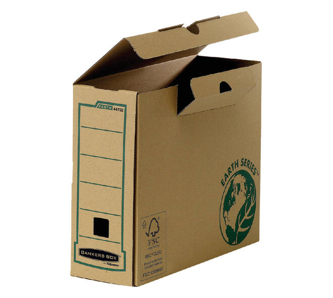 Archiefdoos Bankers Box Earth A4  transfer 100mm bruin