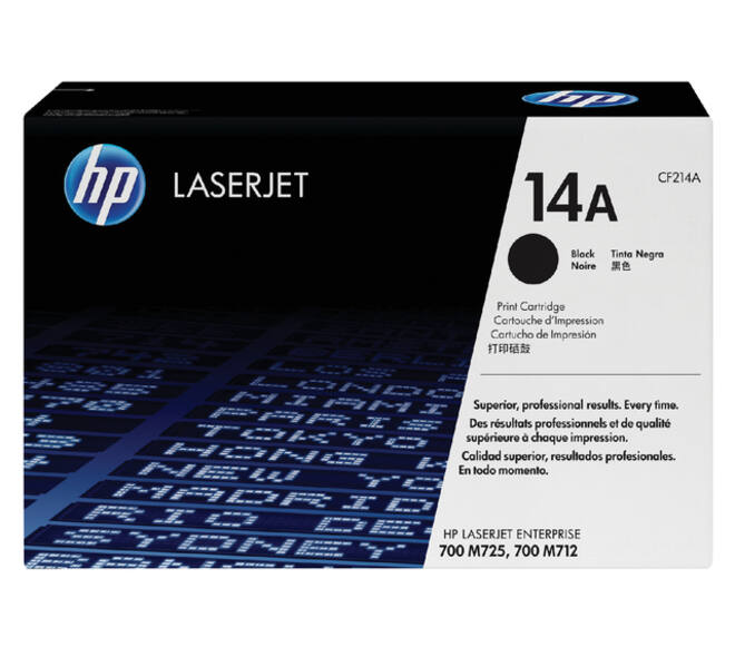 Tonercartridge HP CF214A 14A zwart
