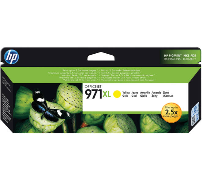 Inktcartridge HP CN628AE 971XL geel