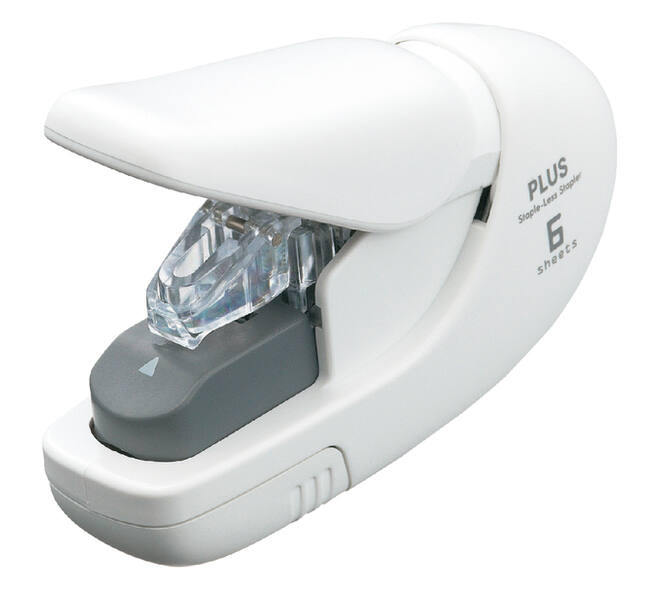 Nietmachine Plus nieten zonder nietjes wit