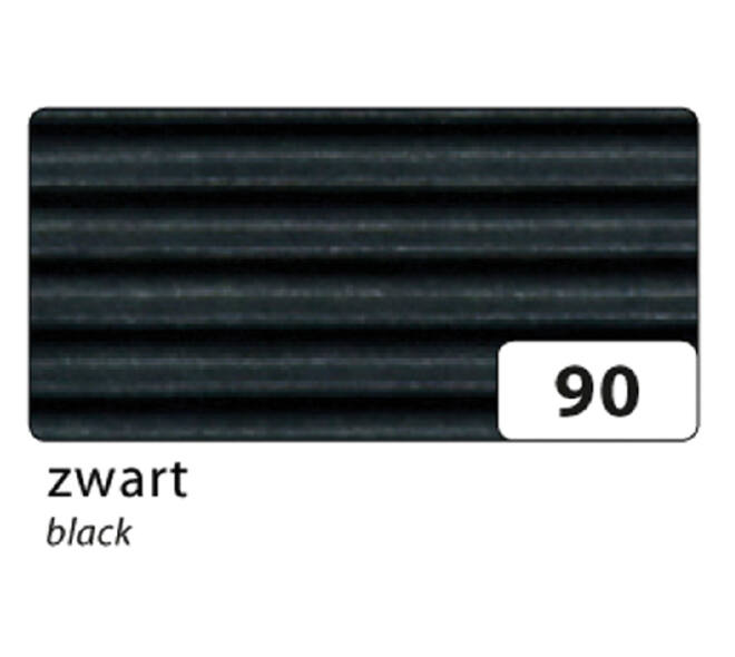 Golfkarton Folia E-golf 50x70cm 250gr nr90 zwart