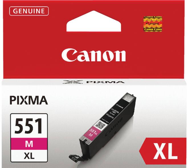 Inktcartridge Canon CLI-551XL rood