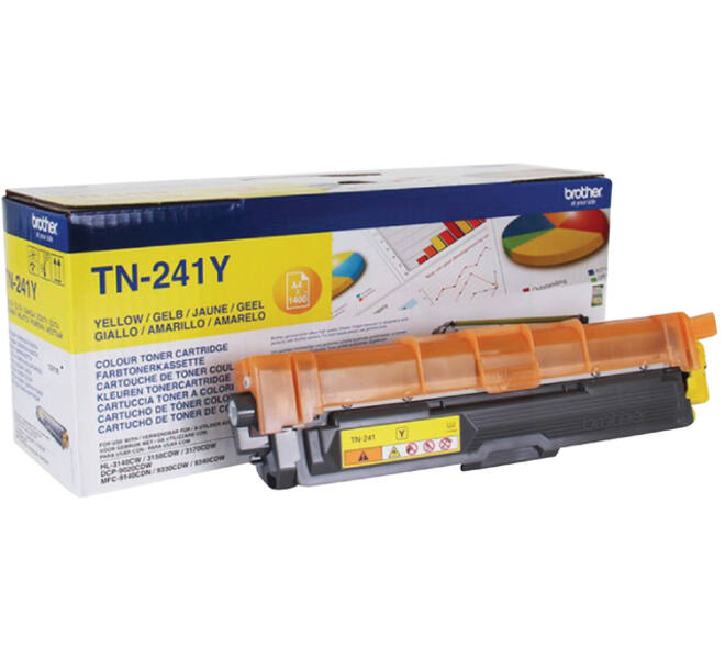 Toner Brother TN-241Y geel
