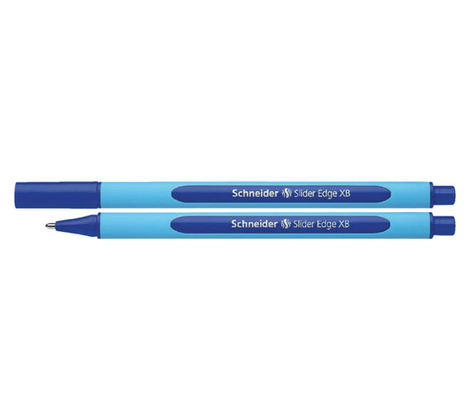 Balpen Schneider Slider Edge extra breed blauw