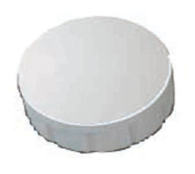 Magneet MAUL Solid 15mm 150gr wit 10 stuks