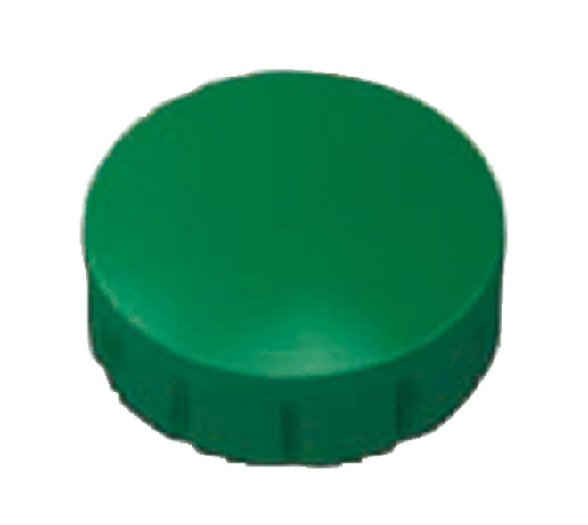 Magneet MAUL Solid 15mm 150gr groen 10 stuks