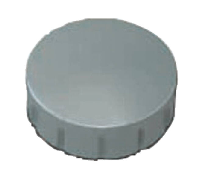 Magneet MAUL Solid 15mm 150gr grijs 10 stuks