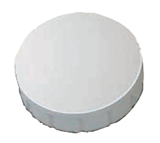 Magneet MAUL Solid 20mm 300gr wit 10 stuks