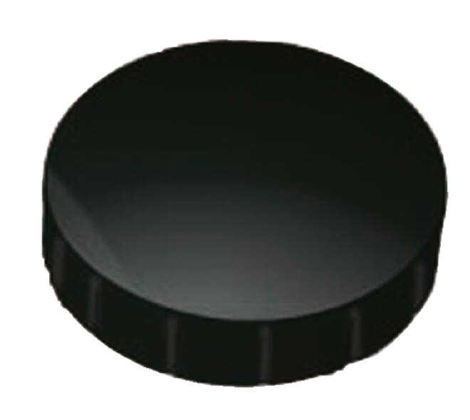 Magneet MAUL Solid 20mm 300gr zwart 10 stuks