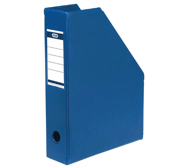 Tijdschriftcassette Elba A4 donkerblauw