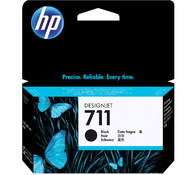 Inktcartridge HP CZ129A 711 zwart
